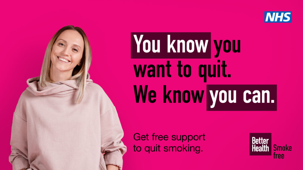 You know you want to quit. We know you can.