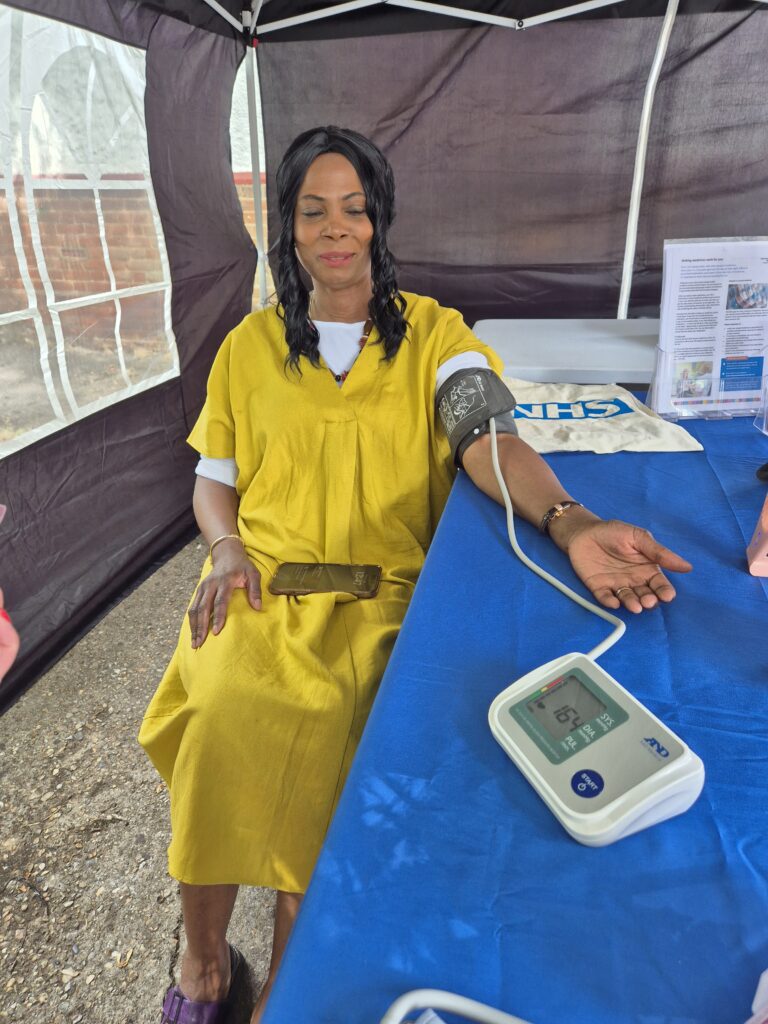 Blood pressure test