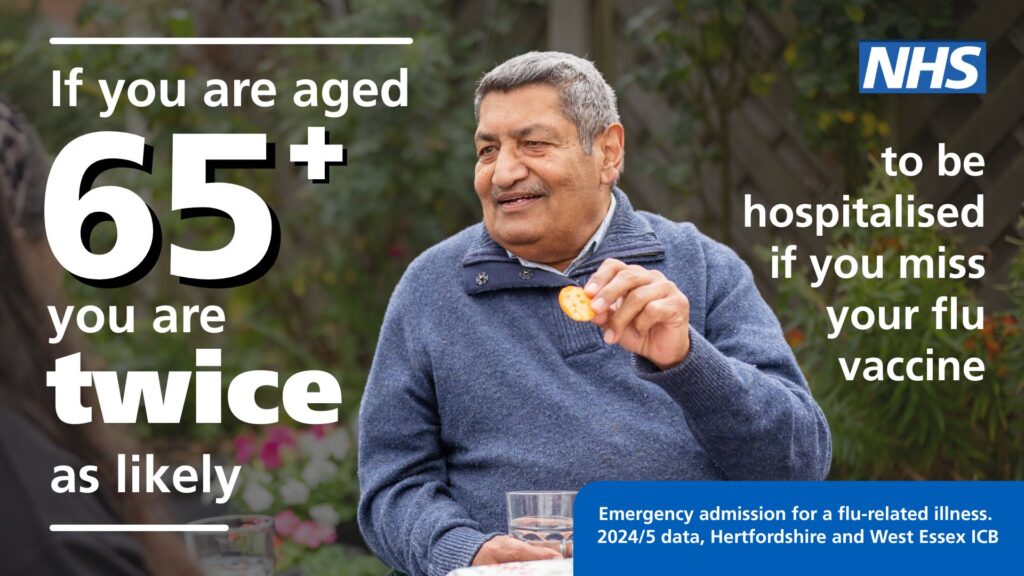 Digital screen over 65s