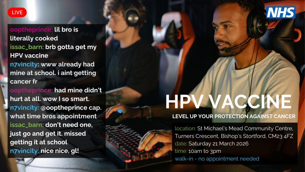 Bishop's Stortford HPV session