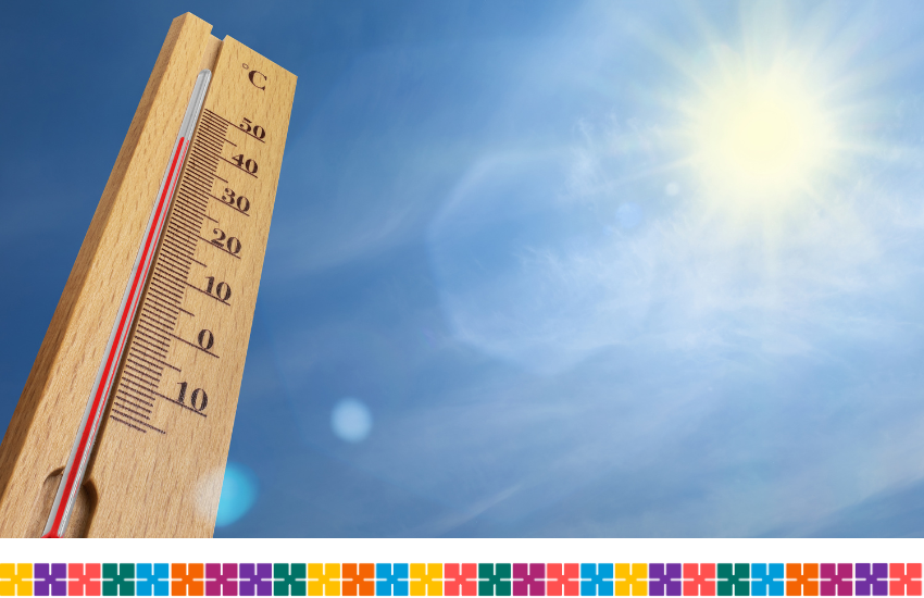 thermometer blue sky
