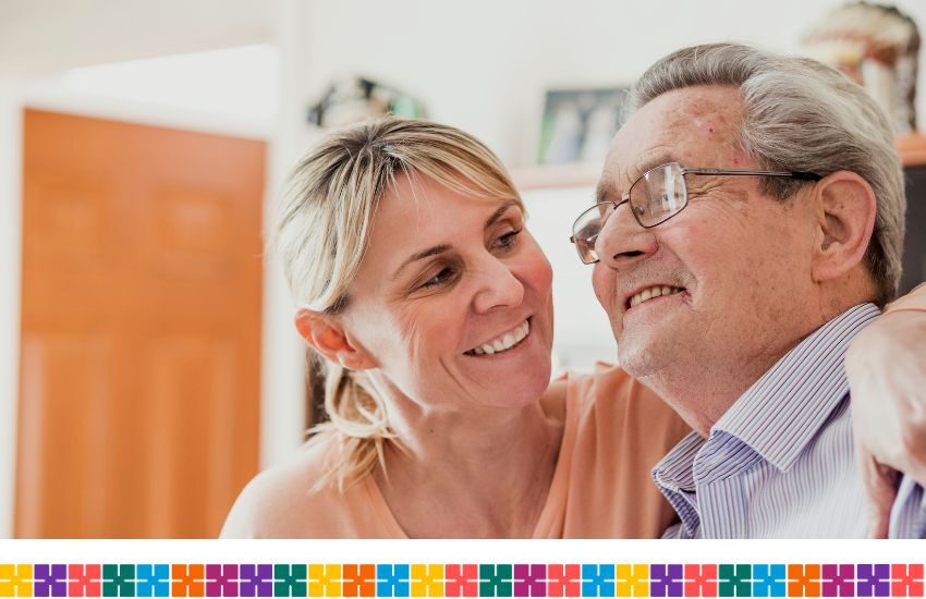 Unpaid carer with their family member